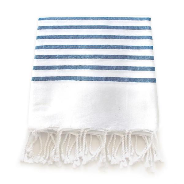 Cotton Turkish Towel - Blue