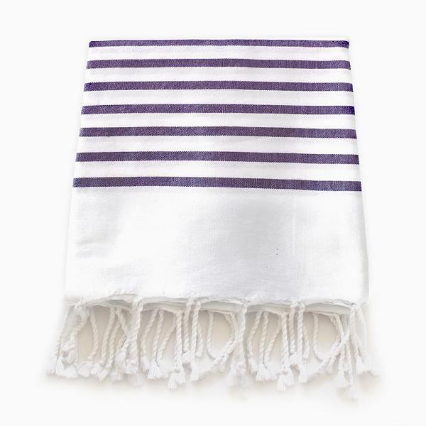 Cotton Turkish Towel - Purple